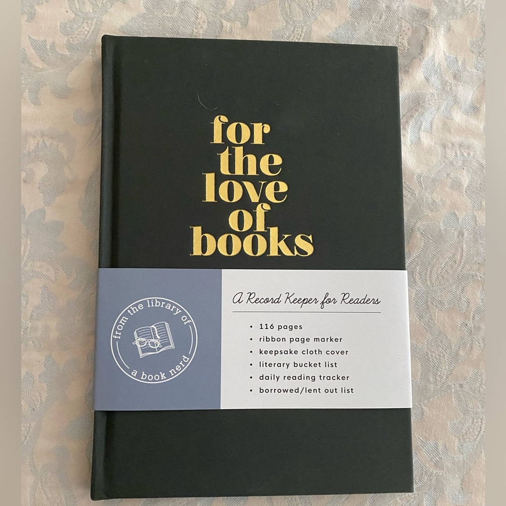 Reader’s journal.  Brand new. Would make a great gift for a reader.